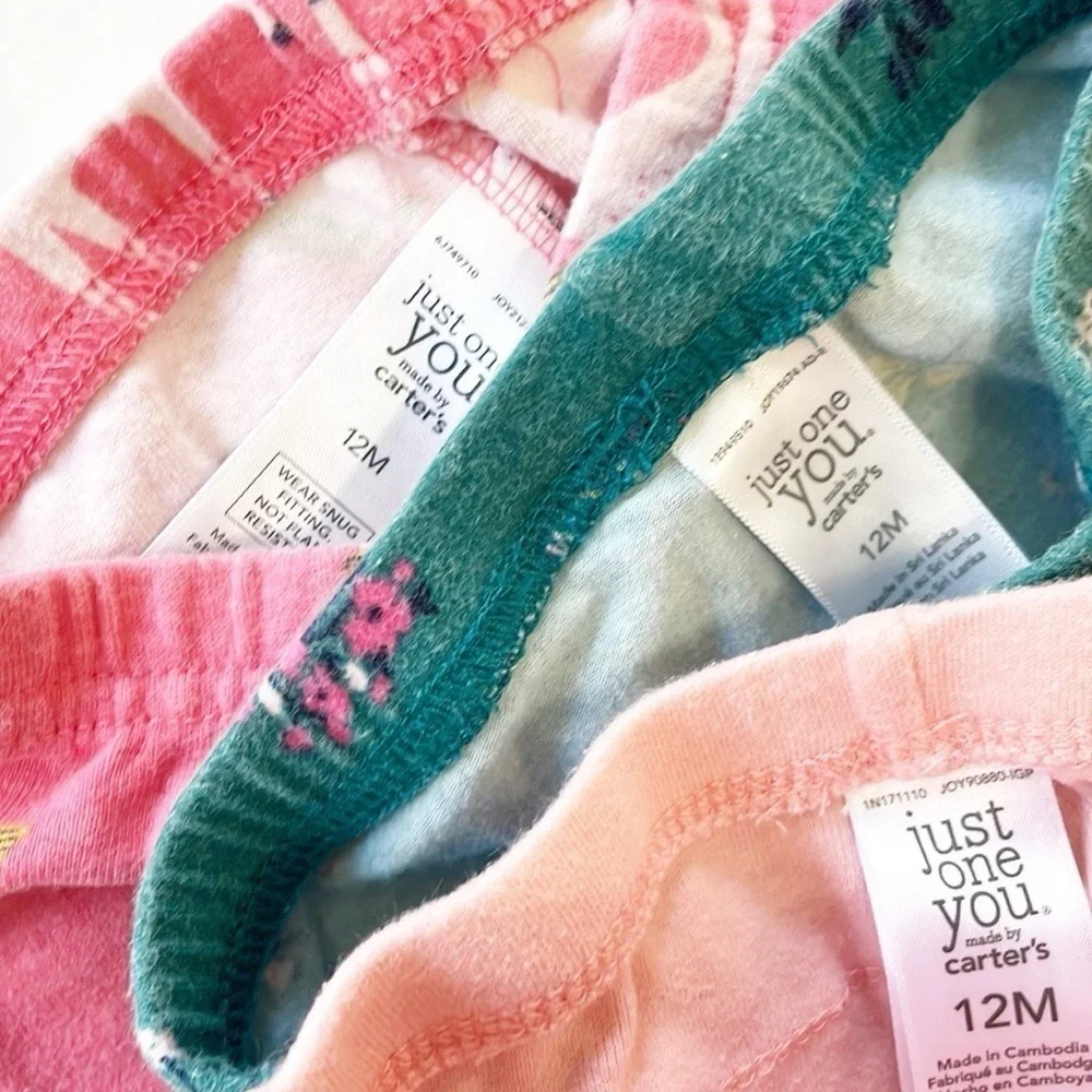 Carter's baby girls leggings